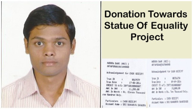 Statue Of Equality Donor Vivek Vardhan