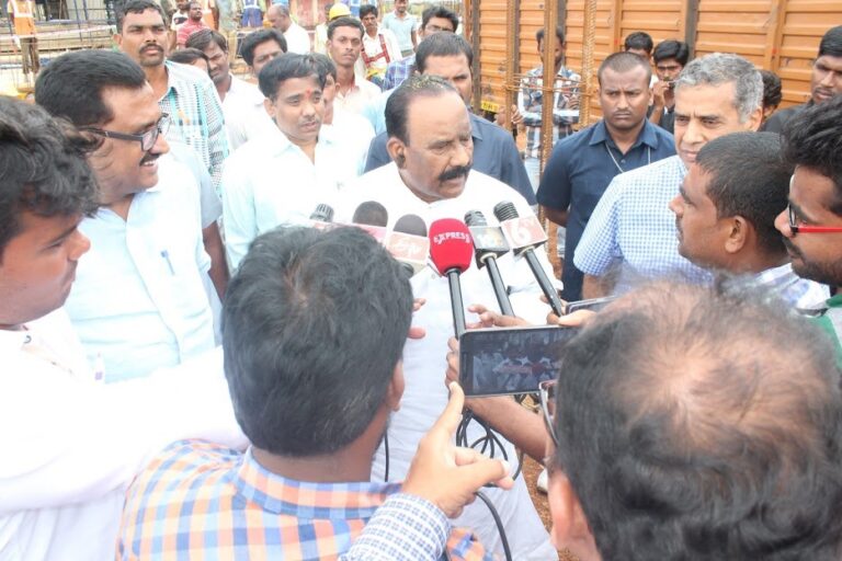 Telangana Home minister Visited to Statue Of Equality Site