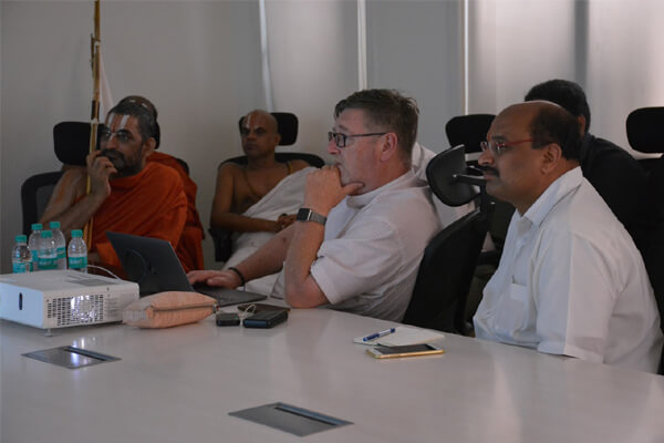 Discussion on Lighting for Bhadravedi – Moves into Action from Paper!