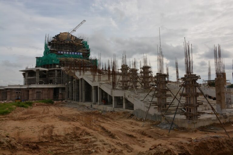 Bhagawad Ramanuja’s Thirumukham enters the Sri Ramanuja Sahasrabdi site