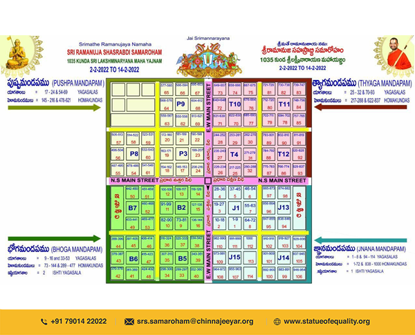 Layout map