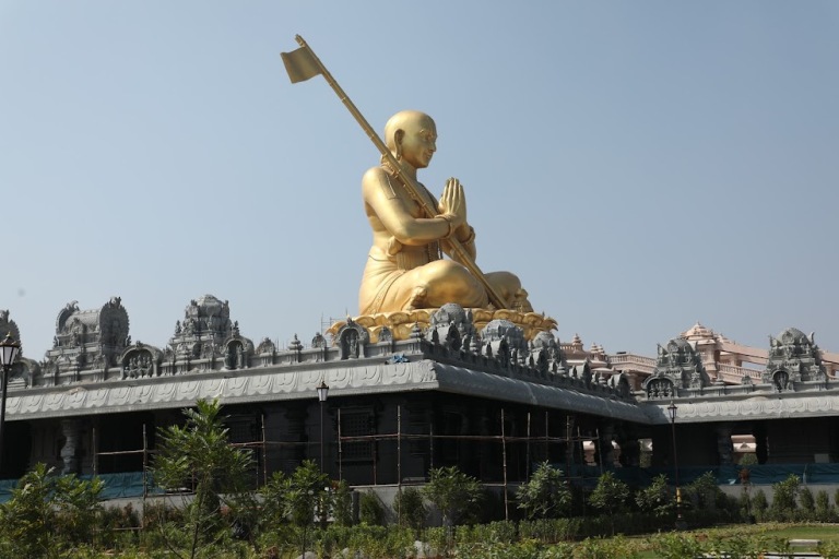 statue of eqaulity world largest sitting statue hyderabad telagana