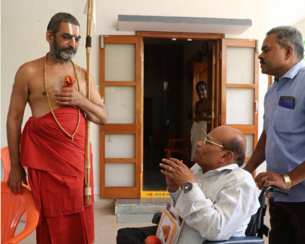 M K Sridharji Sri Chinnajeeyar Swamiji