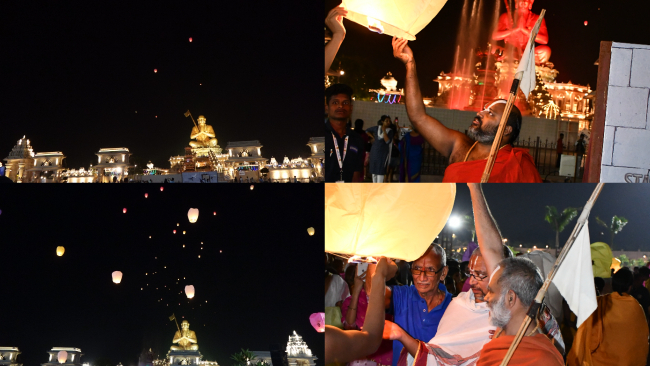 Diwali Celebrations @ Statue Of Equality