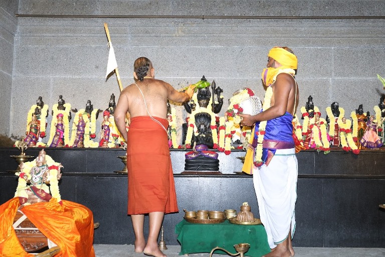 Prokshana 108 Divya DesamsSamatha Kumbh 2024 Statue of Eqaulity