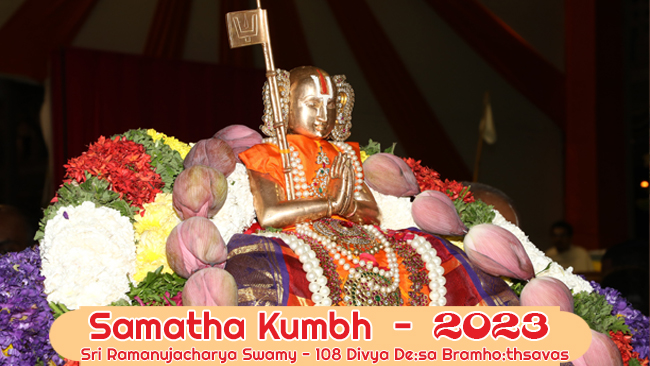 statue of equality Sri ramanujacharya Swamy