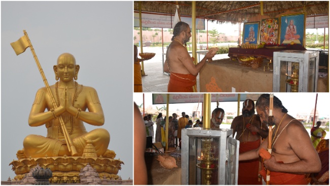 Devotion driven akhanda (non-stop) chanting of Lord’s name at Statue of Equality