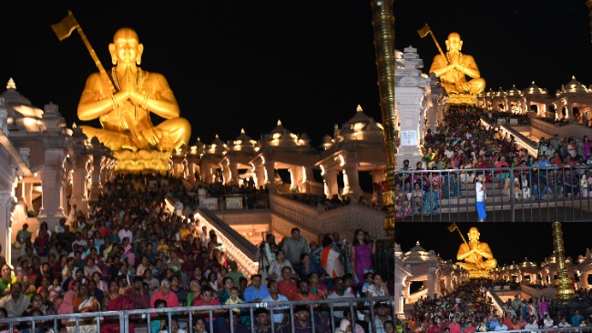 13-08-2023 Devotees Visited Statue of Equality