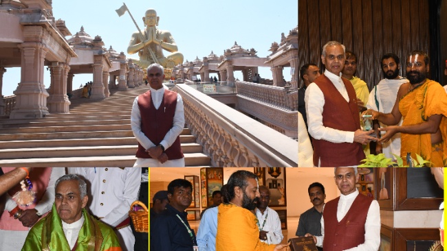 24-10-2023 The Honorable Governor of Gujarat Sriman Acharya Devvrat Visited SOE