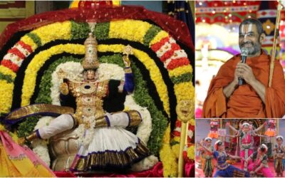 Saran Navaratri Celebrations 2023 Day 8 Dhairya Lakshmi Alankaram