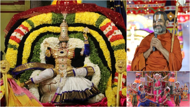 Saran Navaratri Celebrations 2023 Day 8 Dhairya Lakshmi Alankaram