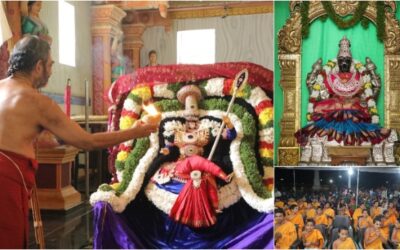 Saran Navaratri Celebrations 2023 Day 9 Rajya Lakshmi Alankaram