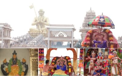 Saran Navaratri Celebrations 2023 Day 1 Maha Lakshmi Alankaram