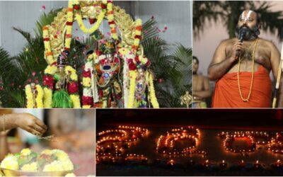 Ayodhya Rama Kalyanam Celebrated at statue of  Equality