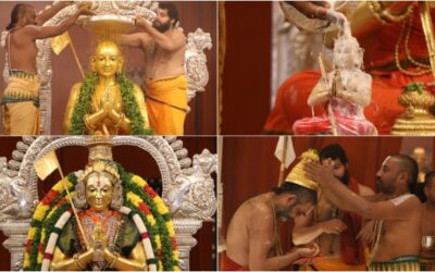 Samatha Kumbh-2024 Day 1 – A:rdra Nakshatram, Sri Ramanujacharya Thirumanjana Seva