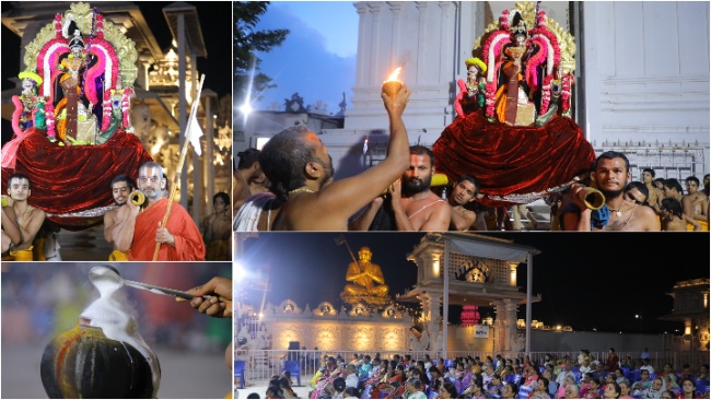 Sarad Purnima celebrations at Statue of Equality.