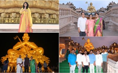 Guest Visitors visited the Statue of Equality.