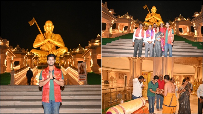 Sriman Abhijith’s Visit to the Statue of Equality