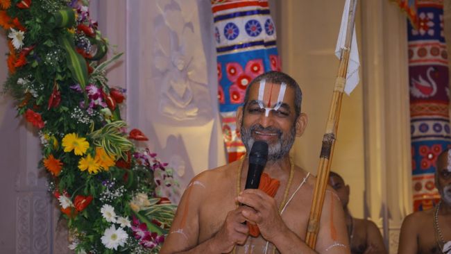 HH Chinna Jeeyar Swamiji Samatha Kumbh 2025 Day1 Abhishekam to Sri Ramanujacharya