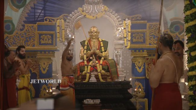 Swami Ramanuja blessing us Samatha Kumbh 2025 Day 1