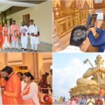 Sadguru Brahmeshanandacharya Swamiji Visits Statue of Equality
