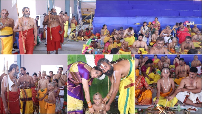 Samuhika Upanayanams at at Statue of Equality