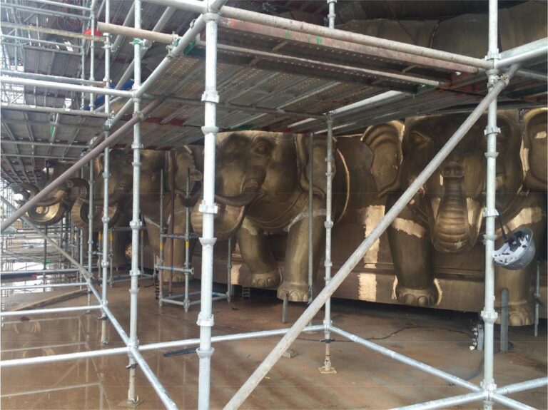 Chennai Airport awaits 7th Consignment of Ramanuja Statue