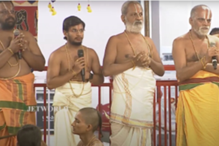 Veda parayana vinnapam - Sattumurai