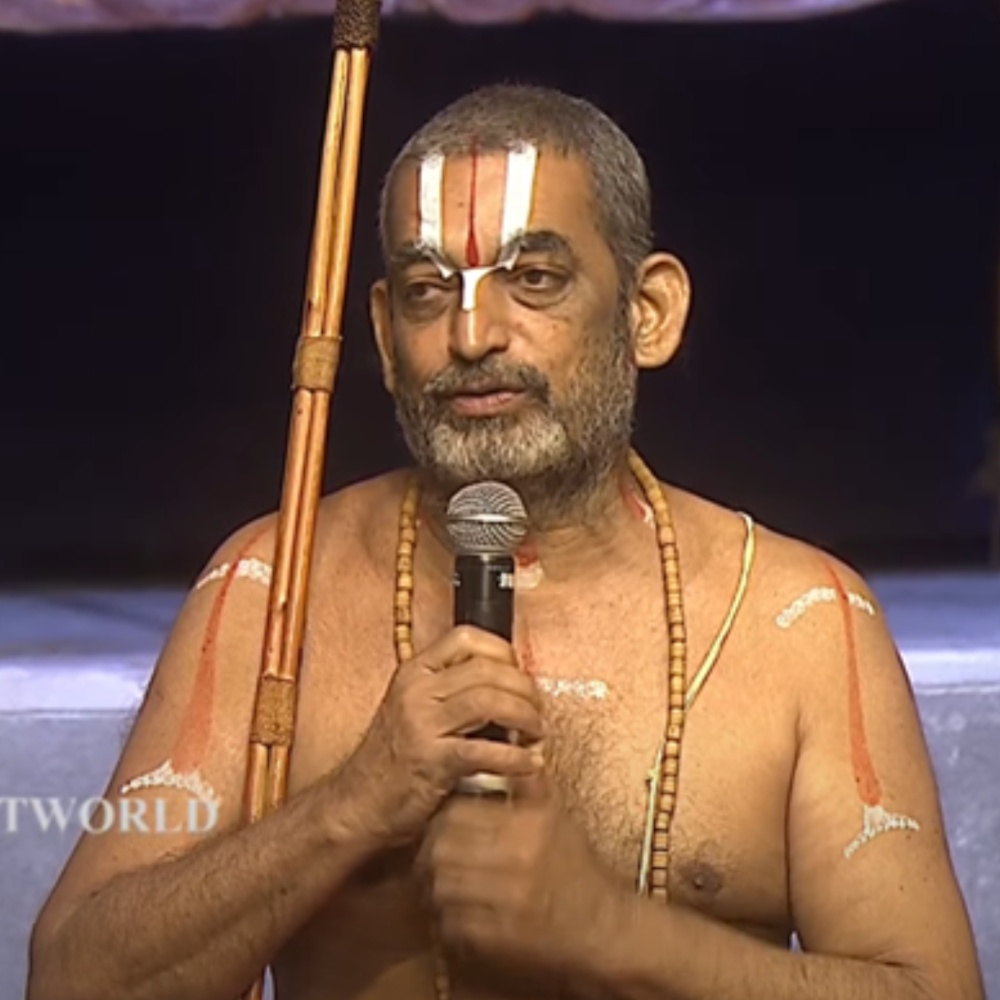 HH Chinna Jeeyar Swamiji explained how we do the meditation