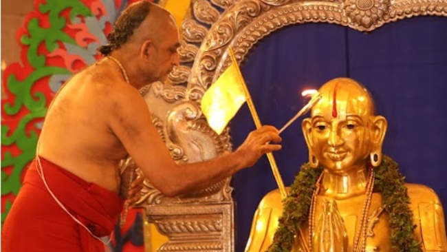 Thirumanjana Seva - Ardra Nakshatram at Statue of Equality