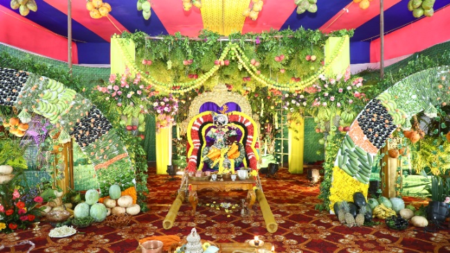 Jaya Lakshmi Alankaram Saran Navratri Celebrations