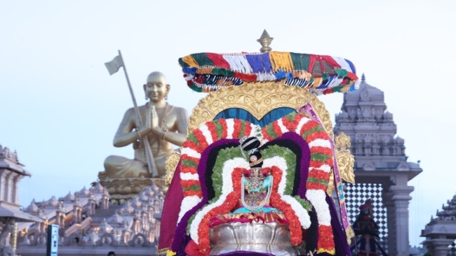 Diwali Celebrations - Dhana Lakshmi Puja at Statue of Equality