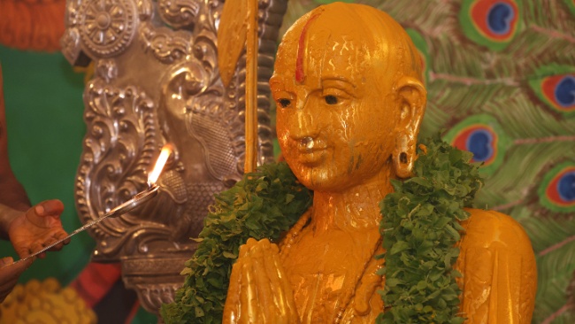Sri Swarna Ramanujacharya Abhishekam