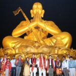 Visit Statue of Equality of Honble MPs Ujjwal Raman Singh and Kuldeep Indora