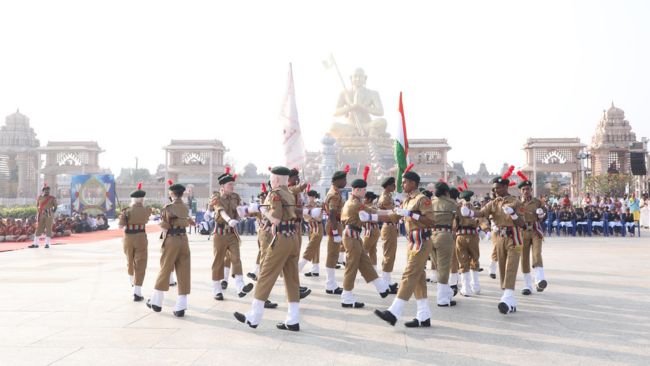Republic Day Celebrations at Statue of Equality