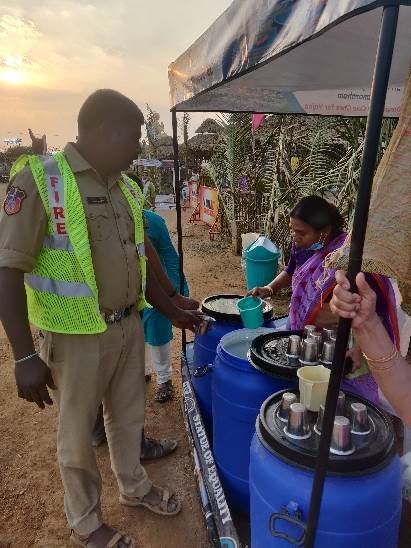 Drinking Water service volunteers