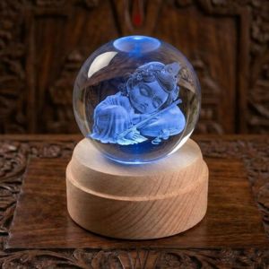 Sleeping Little Krishna