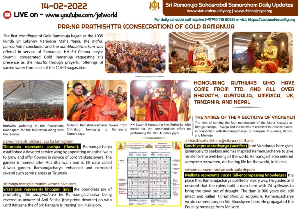 samaroham 14th Feb 2022 Update