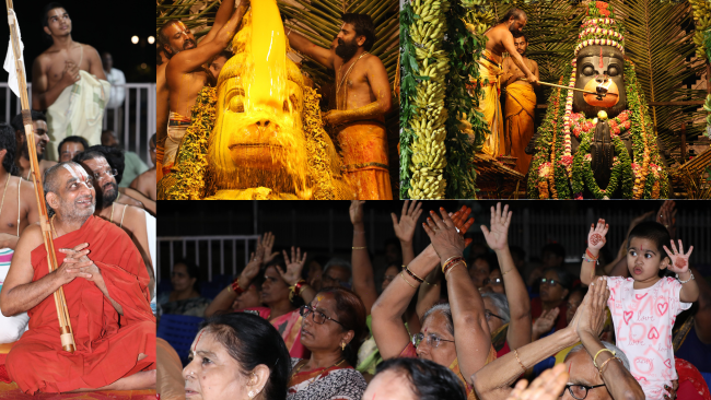Grand Hanumad Jayanthi Celebrations at Statue of Equality