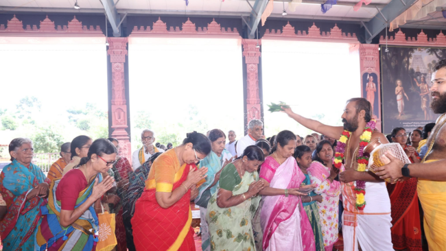 11 Days Sudarshana Maha Mantra Homam Day 10