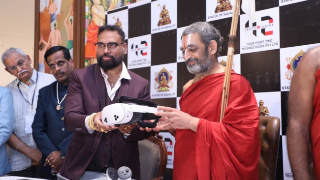 AR, VR, MR & XR Experience Centre Launched at Statue of Equality