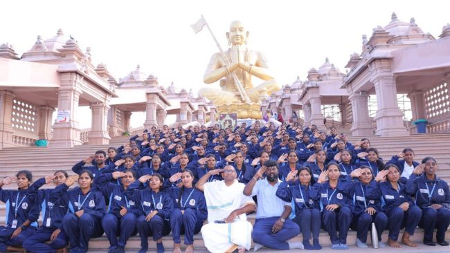 Abhaya Foundation Police Training Students Visit