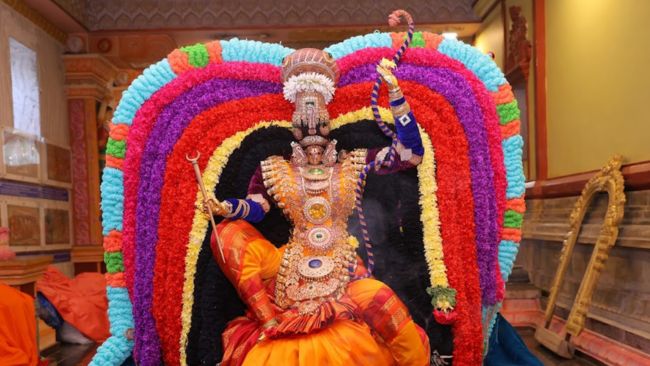 Saran Navaratri Celebrations Day 5 JayaLakshmi Alankaram